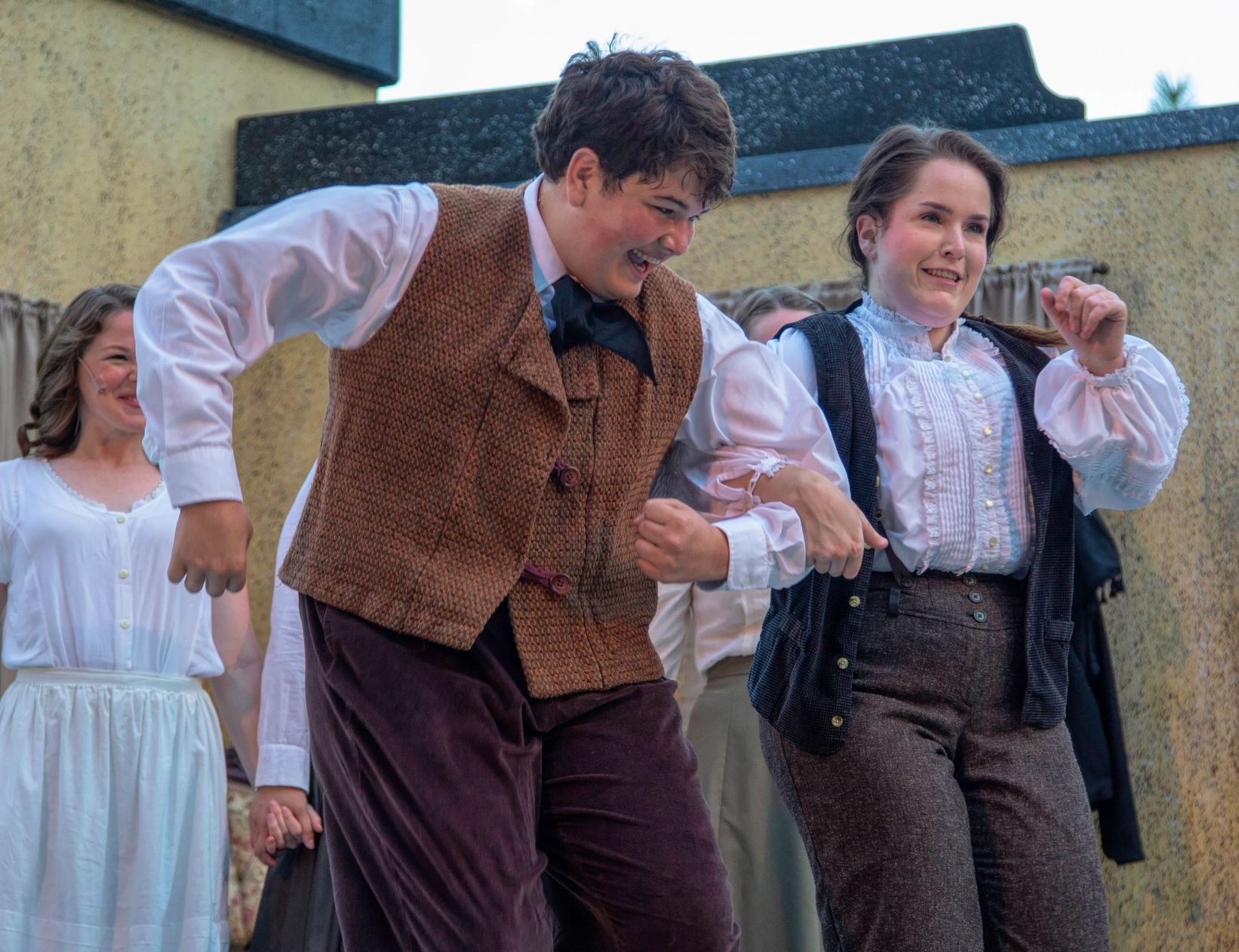 Little Women dancing